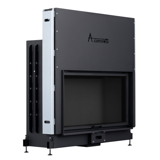 Flat 120x50 kamin na drva sa prednjim staklom na podizanje - A.caminetti German