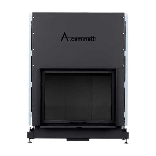 Flat 75x50 kamin na drva sa prednjim staklom na podizanje - A.caminetti German