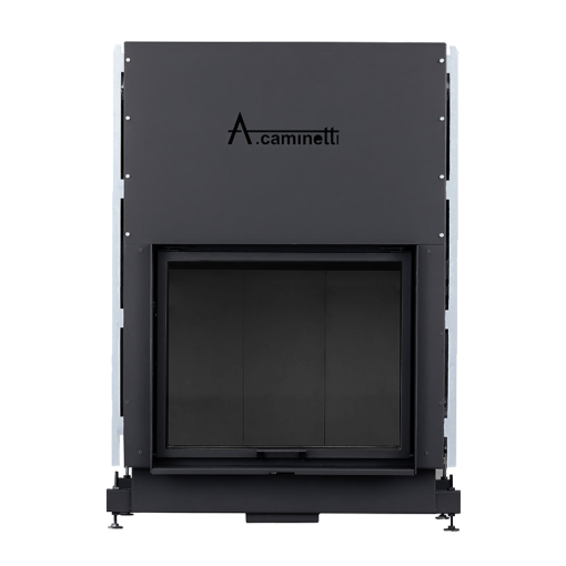 Flat 90x70 kamin na drva sa prednjim staklom na podizanje - A.caminetti German