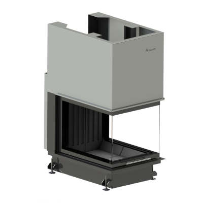 Kamin na drva Crystal 3D 50x60 ECO - A.caminetti