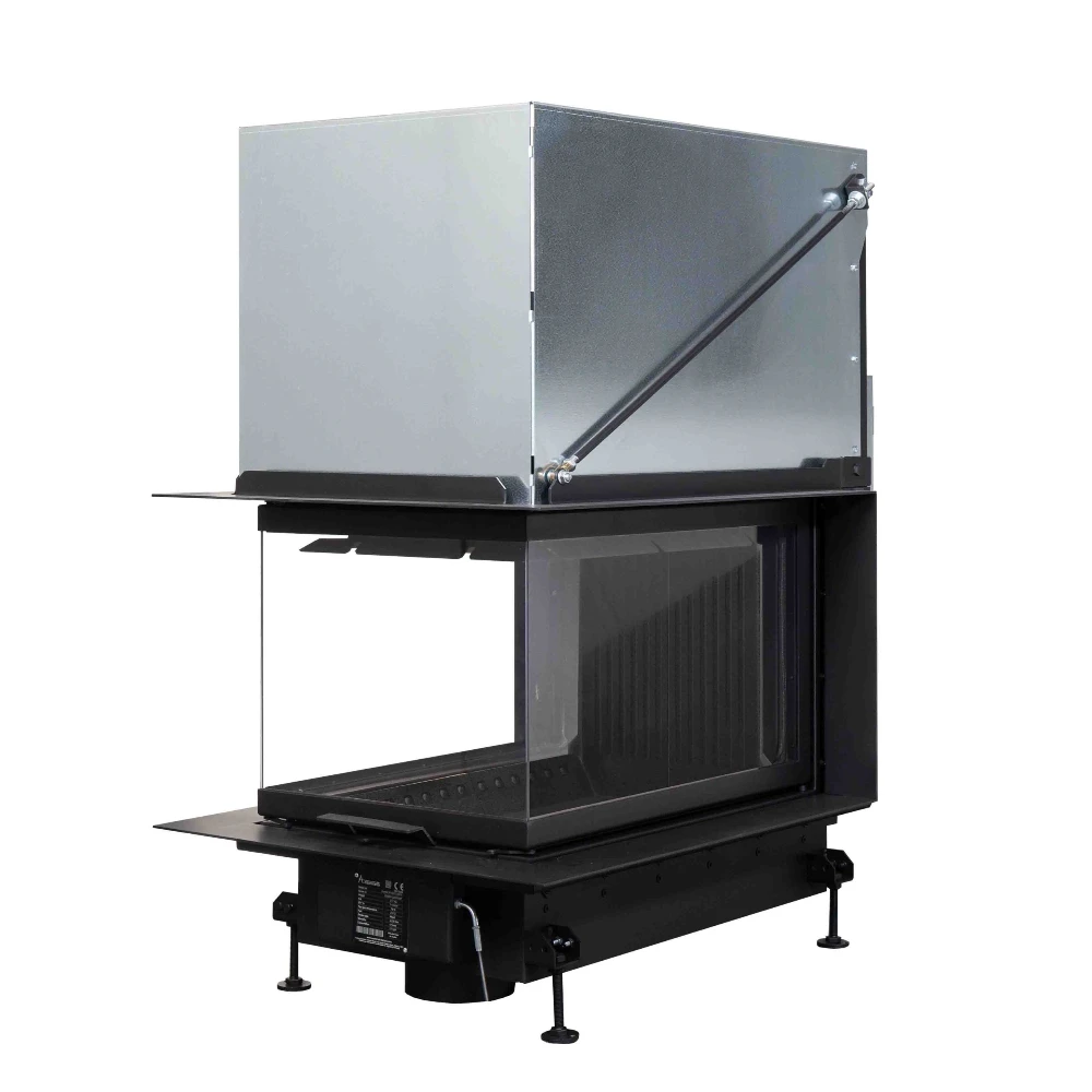 Crystal 3D 50x70 ECO kamin na drva sa trostranim staklom na podizanje U tip - A.caminetti