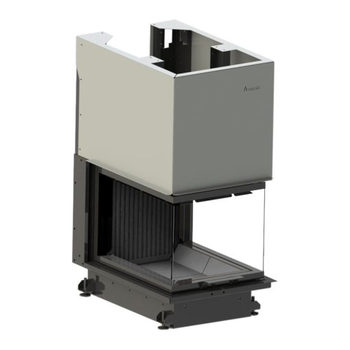 Kamin na drva Crystal 3D 50x70 ECO - A.caminetti