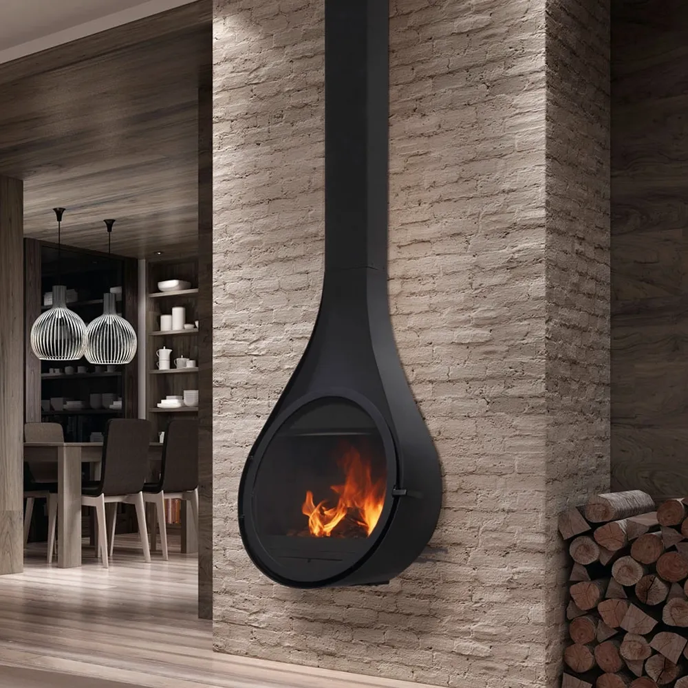 Drop viseći kamin na drva - ROCAL