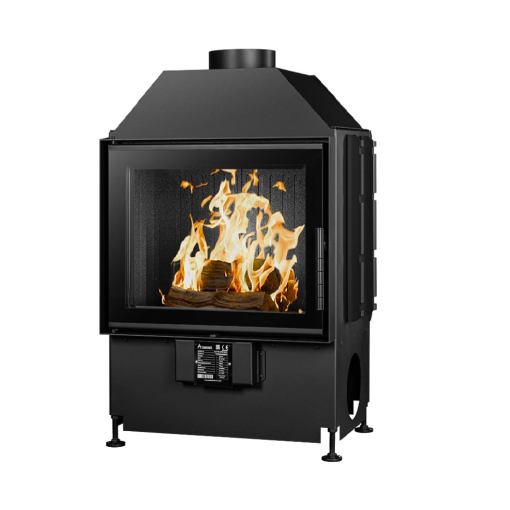 A.caminetti Open Side Flat 50 kamin na drva sa prednjim staklom