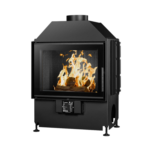 A.caminetti Open Side Flat 60 kamin na drva sa prednjim staklom