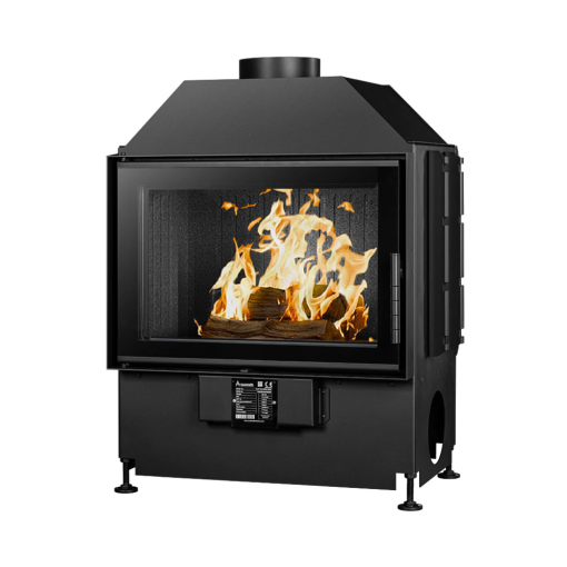 A.caminetti Open Side Flat 70 kamin na drva sa prednjim staklom