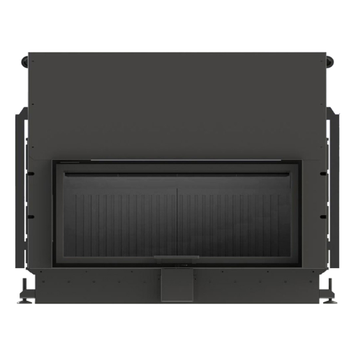 Flat 110x50 ECO kamin na drva sa prednjim staklom na podizanje - A.caminetti