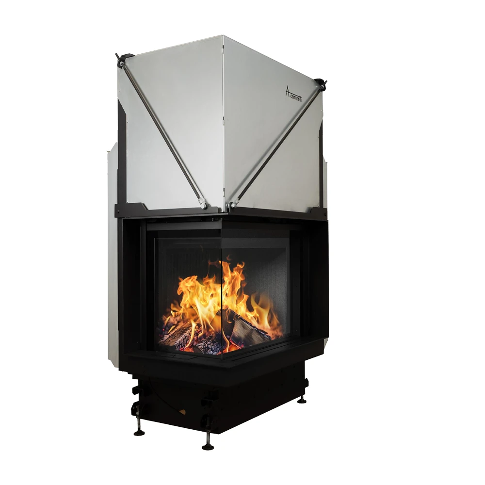 Kamin na drva QUATTRO 50 L Premium