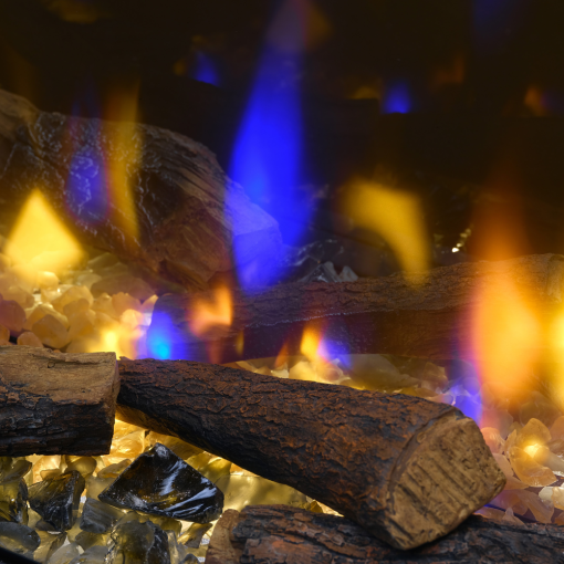 Dimplex Ignite Bold plavi plamen detalj