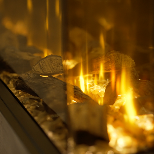 Dimplex Ignite Bold žuti plamen - detalj