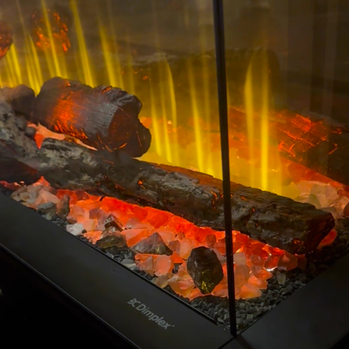Ignite Ultra električni kamin, Dimplex Optiflame - detalj