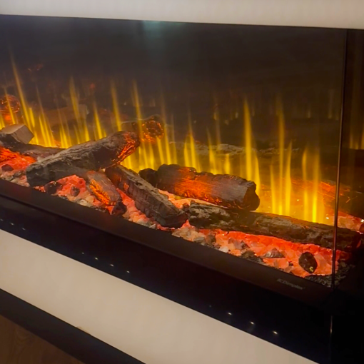 Ignite Ultra električni kamin - prikaz plamena