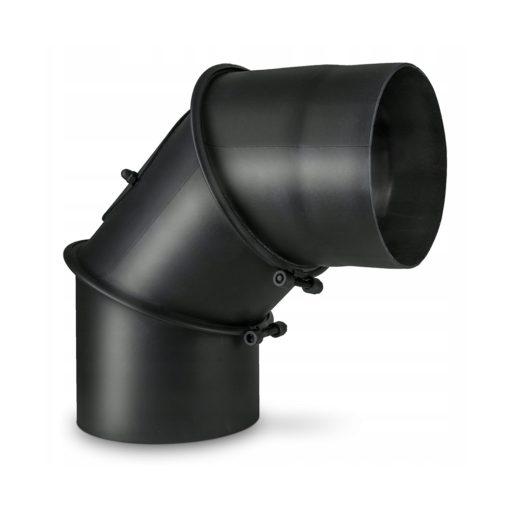 Dimovodno podesivo koljeno 0-90° sa revizijom debljine 2 mm ø150, Darco