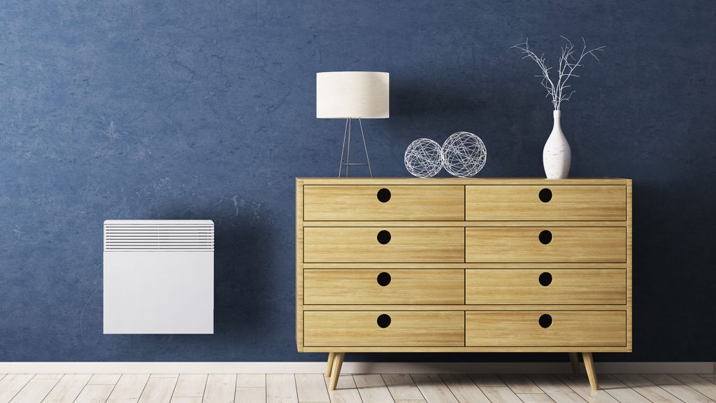 Spot Design Noirot električni radijator u prostoriji