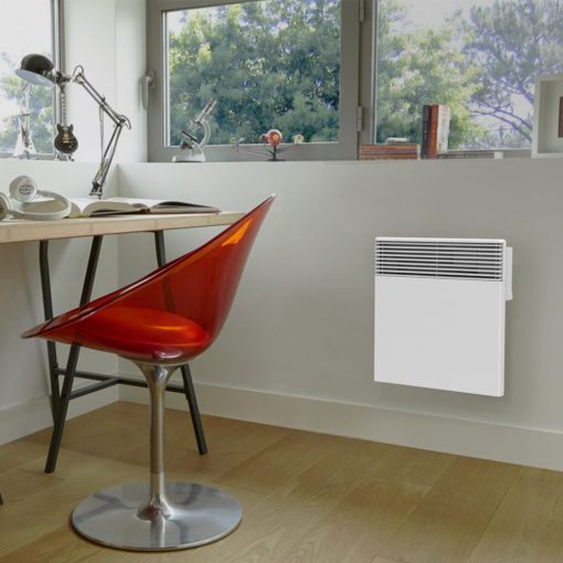 Spot Design električni radijator Noirot u uredu
