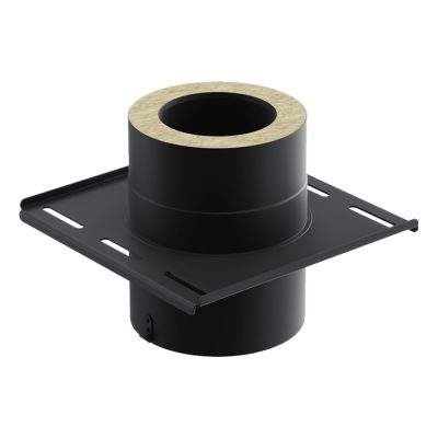 Dimnjački element - Međupotporni nosač fi 150 mm crni, Darco