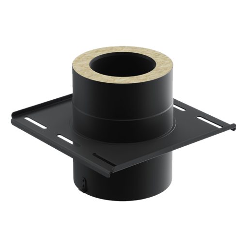Dimnjački element - Međupotporni nosač fi 150 mm crni, Darco