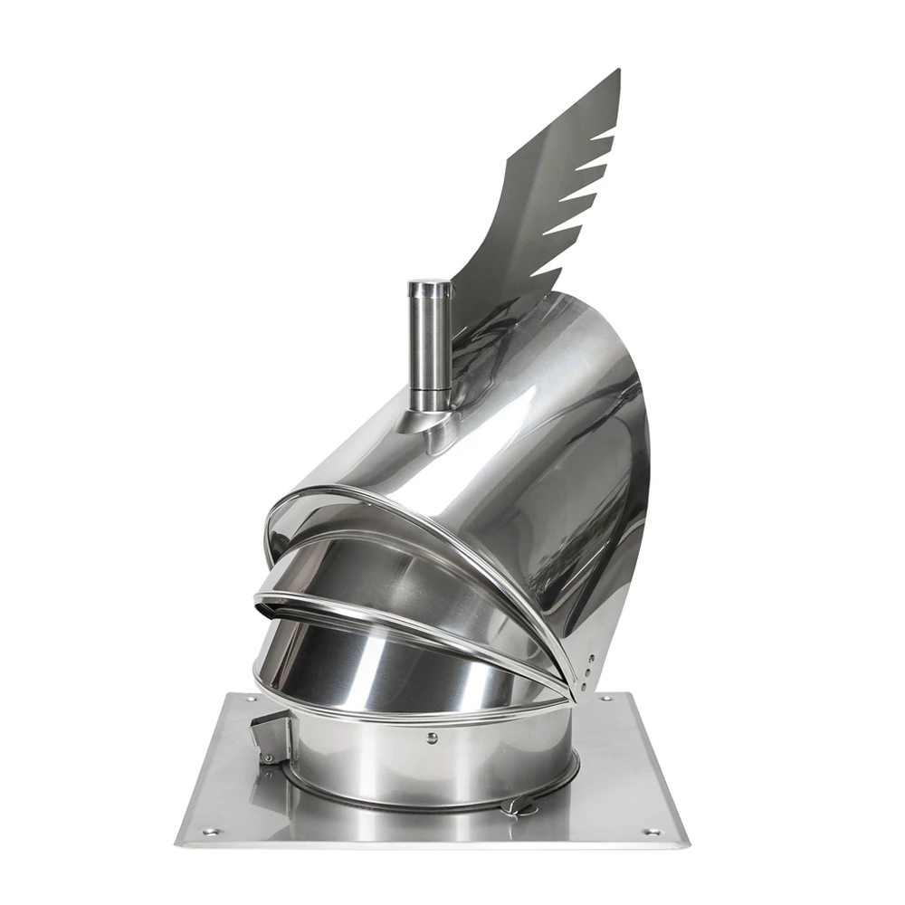 DARCO Rotowent Dragon dimnjačke kape prikladne samo za peći i kamine na drva WN-RO200CH-DR-PK