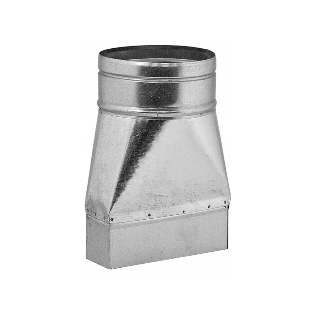 WK-RDSS150/200x90-OC Simetrična redukcija ventilacijskog kanala koja se koristi za prijelaz s okruglog na pravokutni sustav pristajanja - DARCO