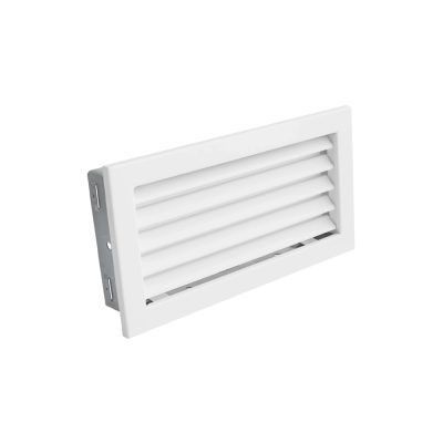 Ventilacijska rešetka s fiksnim žaluzinama 325x170 bijela, Darco