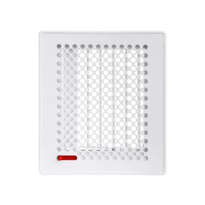 Ventilacijska rešetka s pokretnim žaluzinama bijela Trend - 220x220mm, Darco