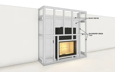 SILCA – profesionalni sustav materijala za gradnju kamina, peći i toplinsku zaštitu