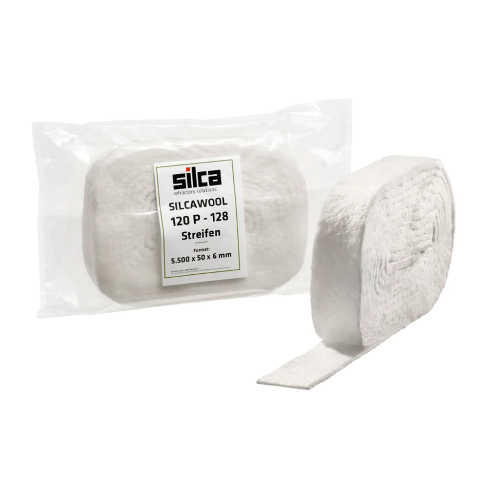 SILCAWOOL 120P je biorastvorivi izolacijski filc dobre vlačne čvrstoće